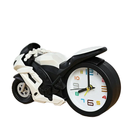 Budzik dla chłopca w kształcie motocykla