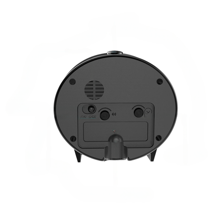 Mały klasyczny budzik analogowy na baterie