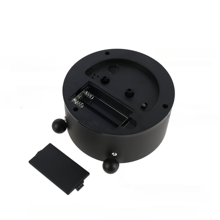 Klasyczny okrągły budzik analogowy