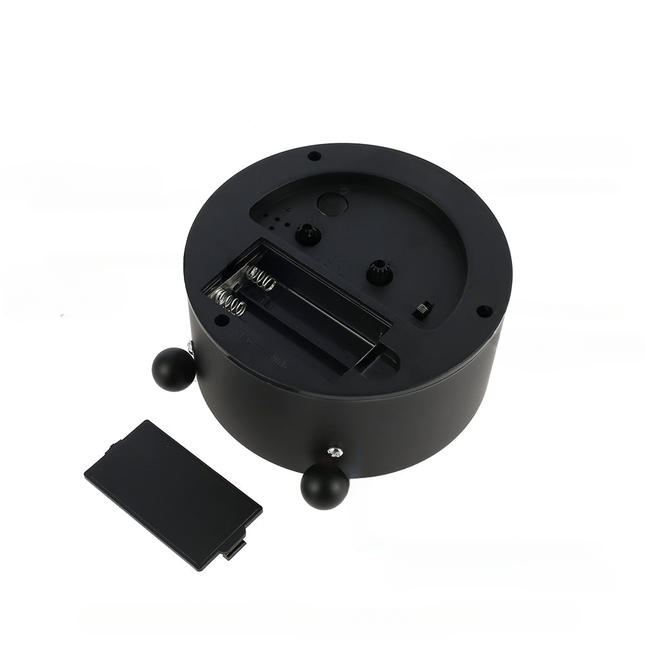 Klasyczny okrągły budzik analogowy