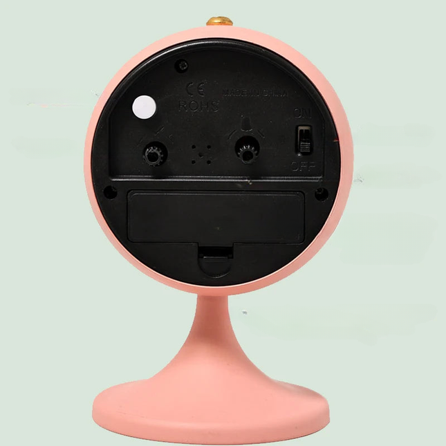 Stylowy budzik retro na stojaku