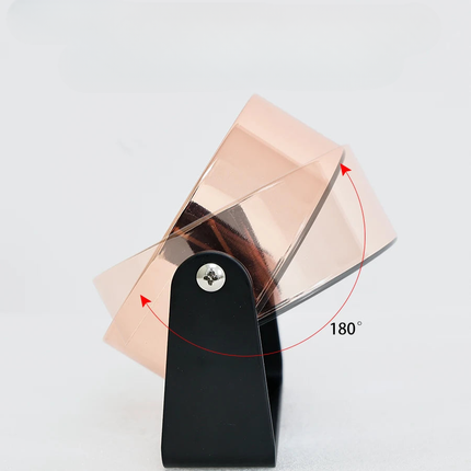 Nowoczesny designerski budzik zasilany bateriami