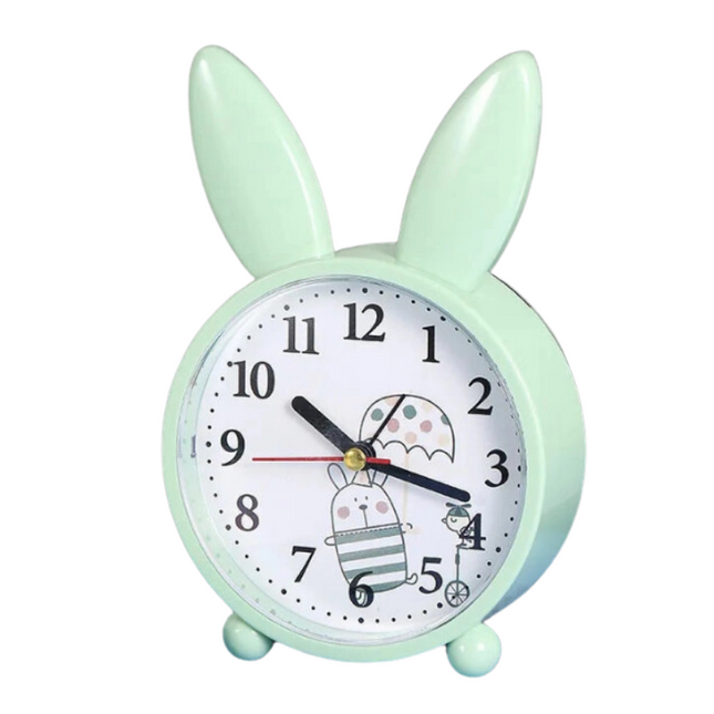 Analogowy budzik dla dzieci króliczek