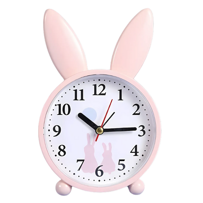 Analogowy budzik dla dzieci króliczek