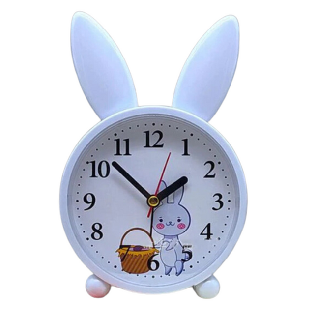 Analogowy budzik dla dzieci króliczek