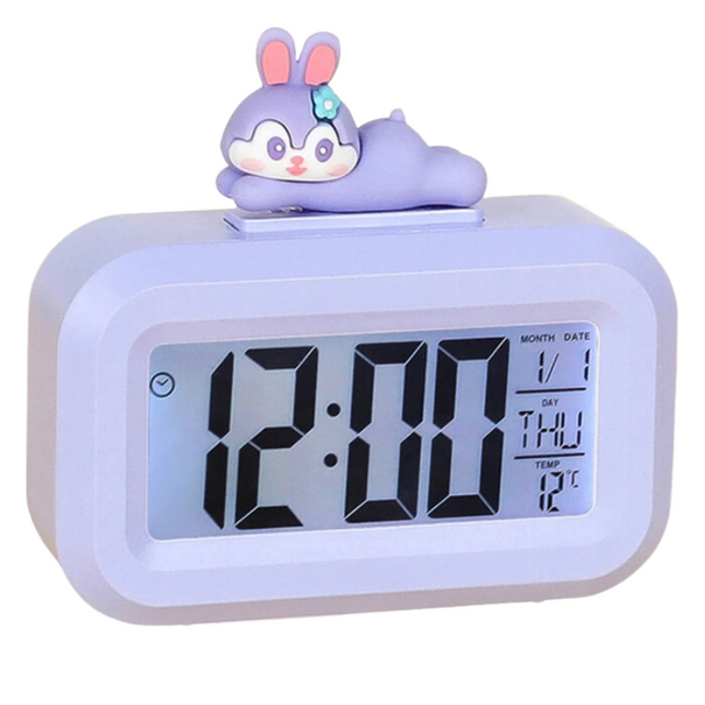 Budzik cyfrowy dla dzieci króliczek