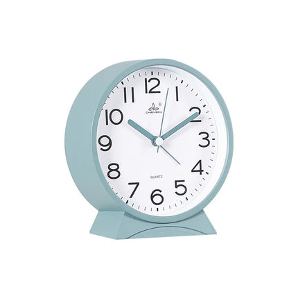 Okrągły klasyczny budzik analogowy