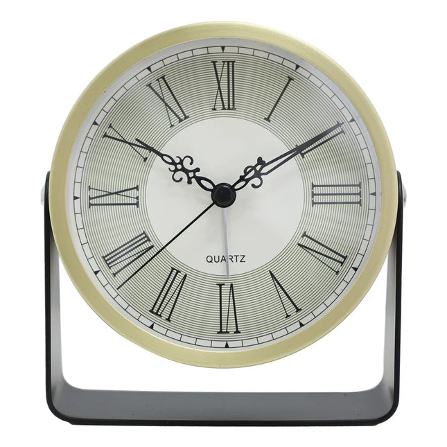 Nowoczesny designerski budzik zasilany bateriami