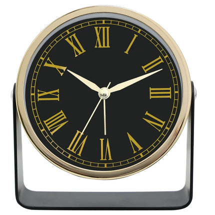 Nowoczesny designerski budzik zasilany bateriami