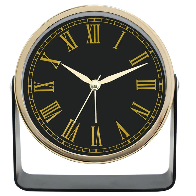 Nowoczesny designerski budzik zasilany bateriami