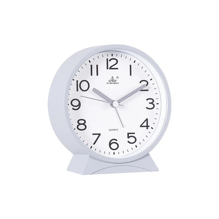 Okrągły klasyczny budzik analogowy