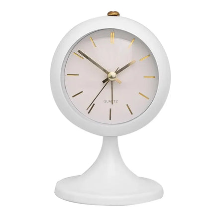 Stylowy budzik retro na stojaku