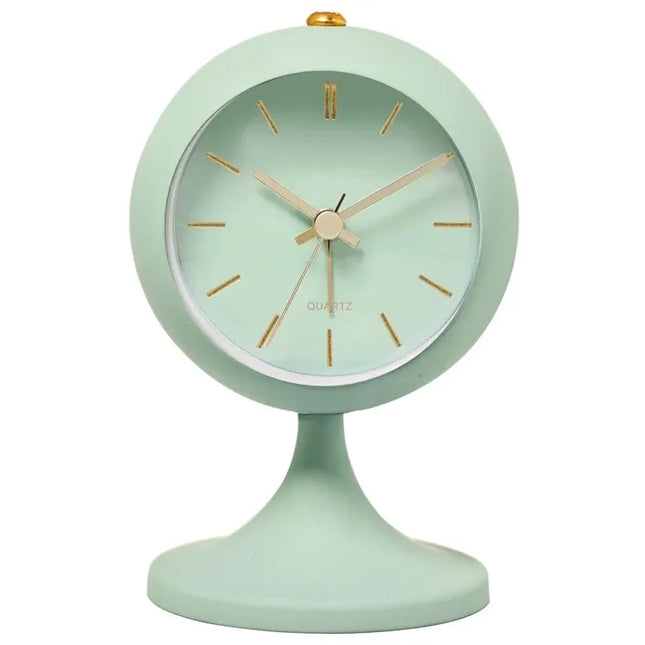 Stylowy budzik retro na stojaku