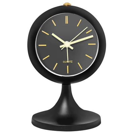 Stylowy budzik retro na stojaku