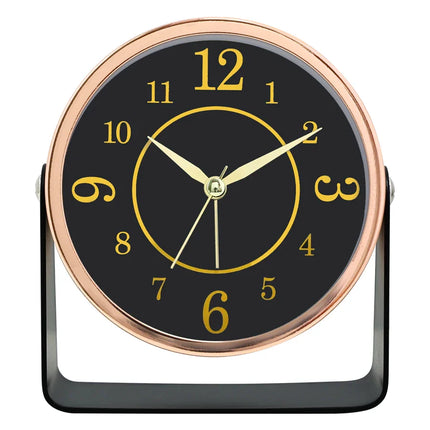 Nowoczesny designerski budzik zasilany bateriami