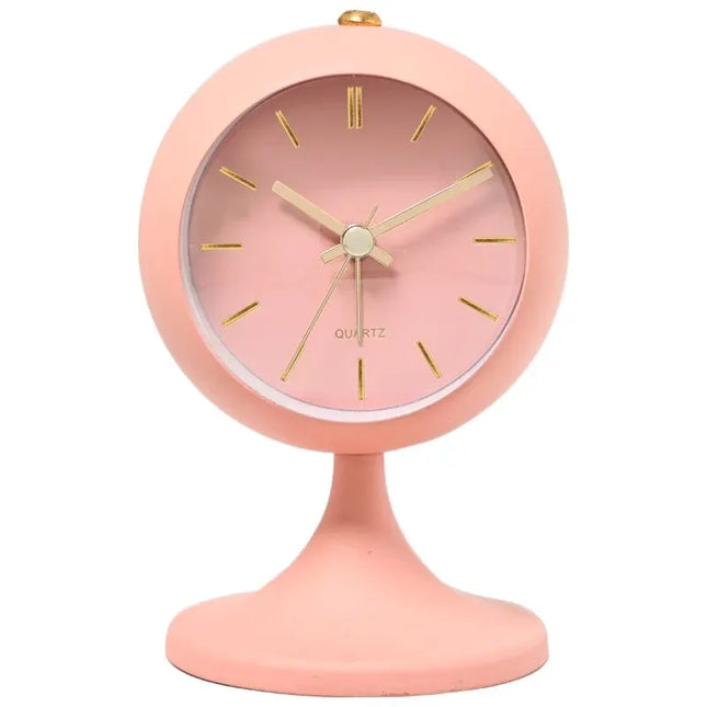 Stylowy budzik retro na stojaku