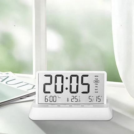 Budzik elektroniczny z wyświetlaczem temperatury