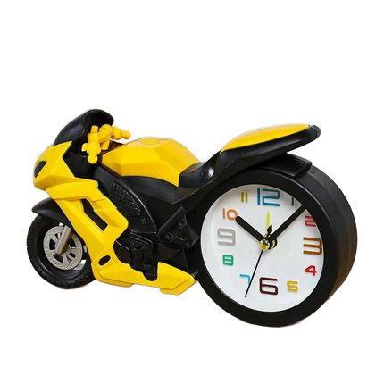 Budzik dla chłopca w kształcie motocykla