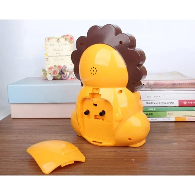 Budzik analogowy dla dzieci lew