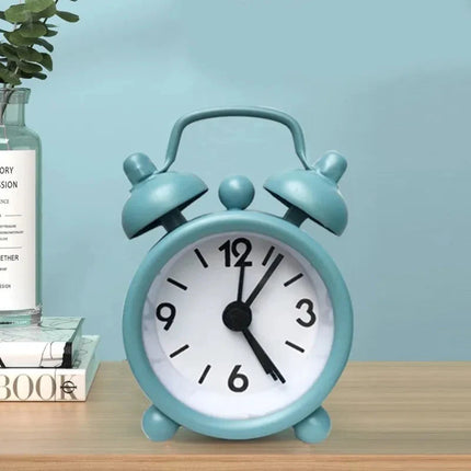 Mini budzik analogowy z głośnym alarmem