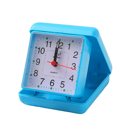 Mały składany budzik w stylu retro