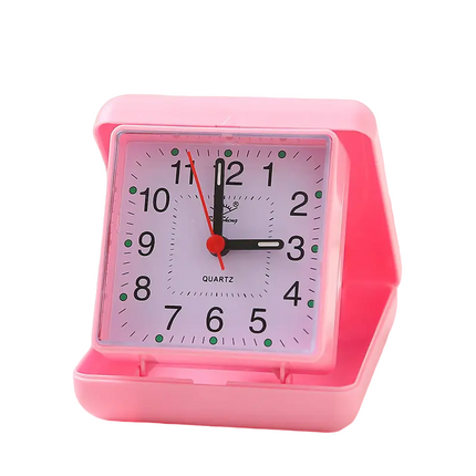 Mały składany budzik w stylu retro