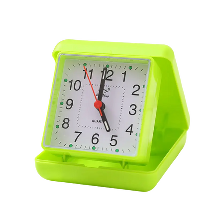 Mały składany budzik w stylu retro