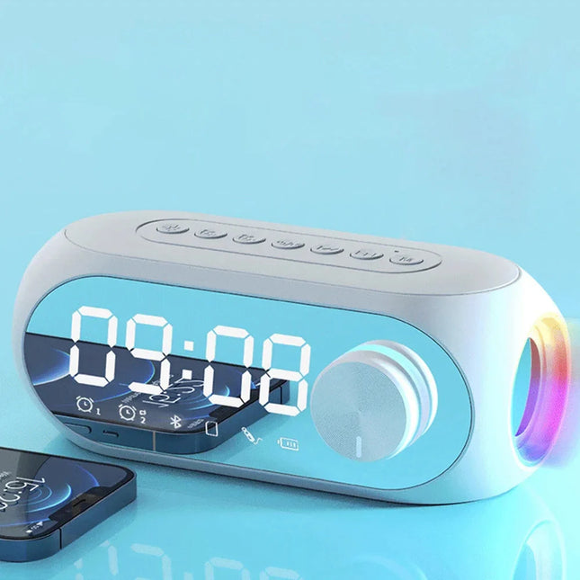 Przenośny radiobudzik z głośnikiem Bluetooth