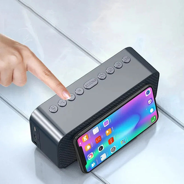 Radiobudzik z głośnikiem Bluetooth dla nastolatka