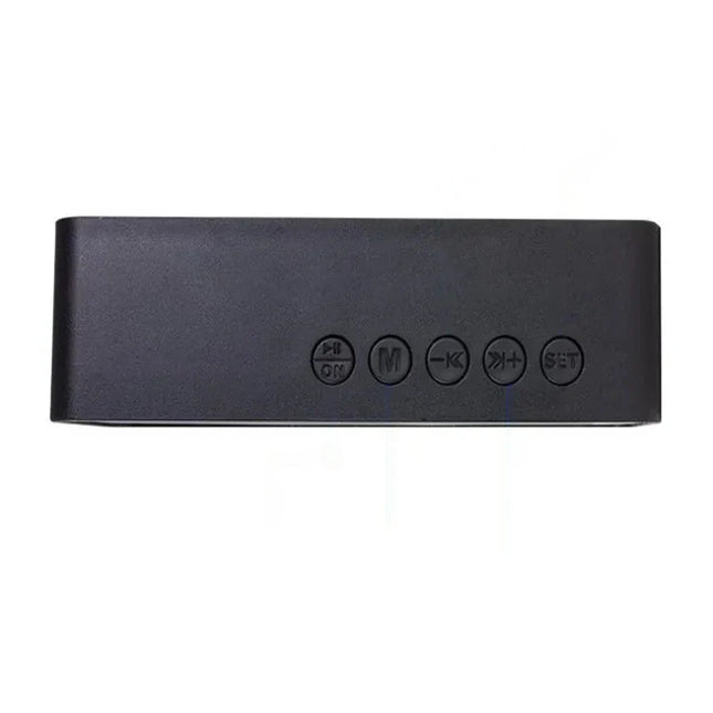 Radiobudzik z Bluetooth ładowany przez USB