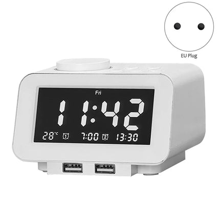 Radiobudzik cyfrowy z radiem FM