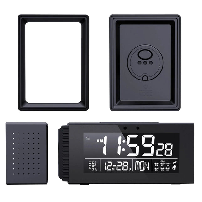 Radiobudzik cyfrowy z podświetlanym wyświetlaczem