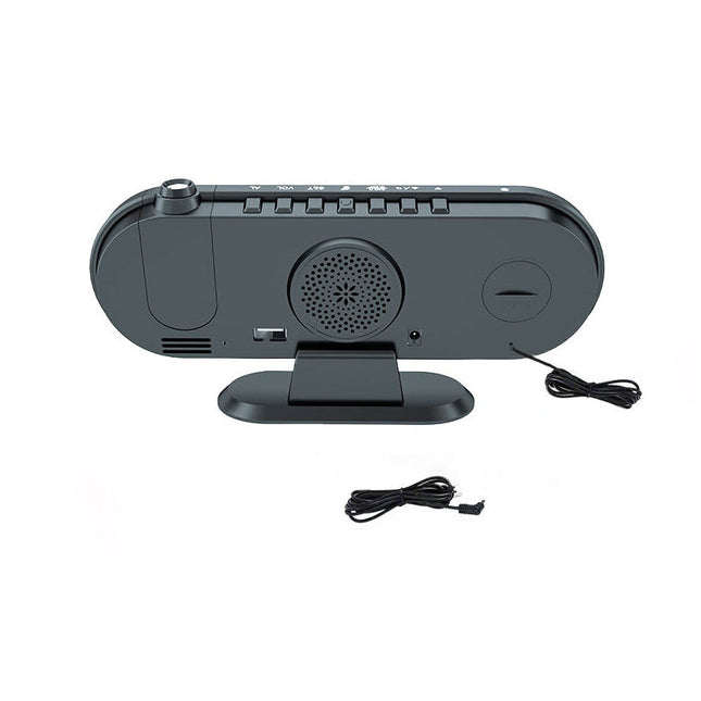 Budzik z projektorem i radiem chłopięcy