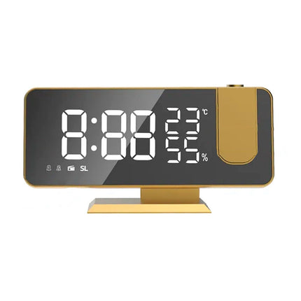 Nowoczesny radiobudzik z projektorem czasu