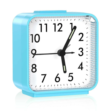 Analogowy budzik kwarcowy z podświetleniem tarczy