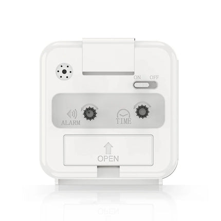 Analogowy budzik kwarcowy z podświetleniem tarczy