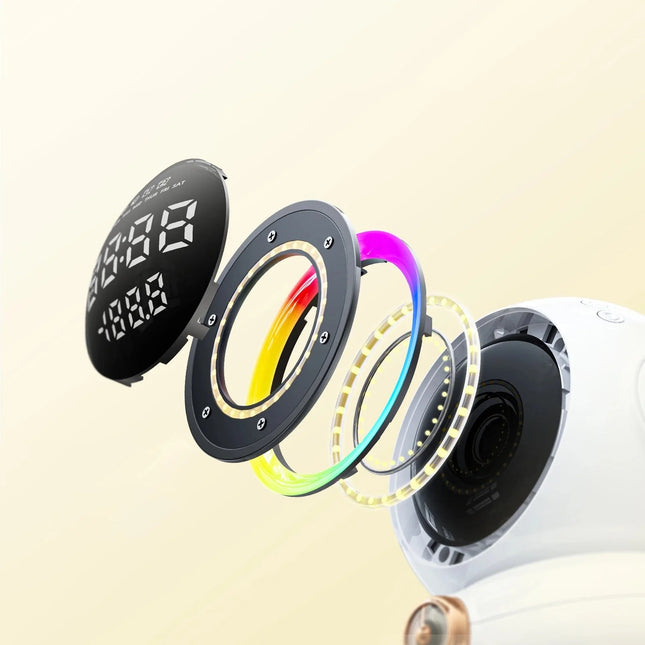 Budzik świetlny z pilotem dla nastolatków