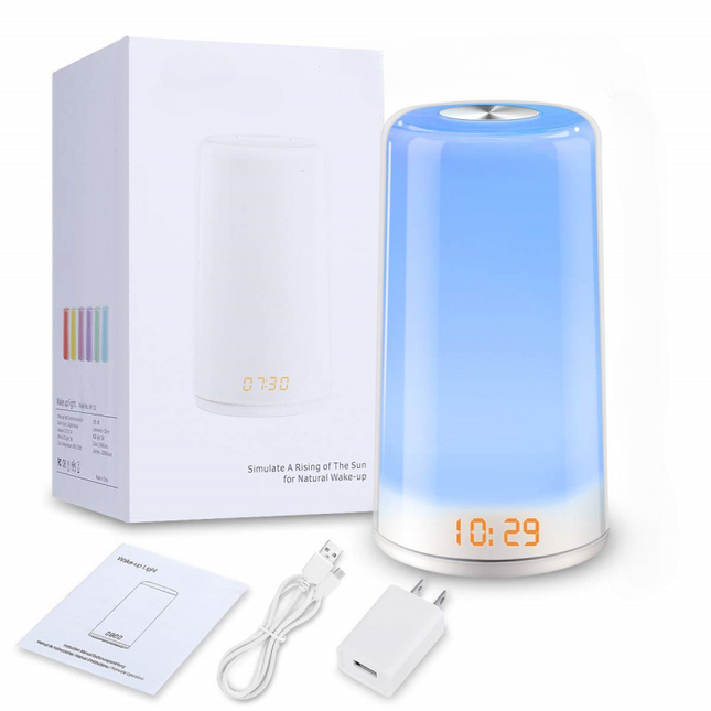 Budzik i lampka nocna dla nastolatków