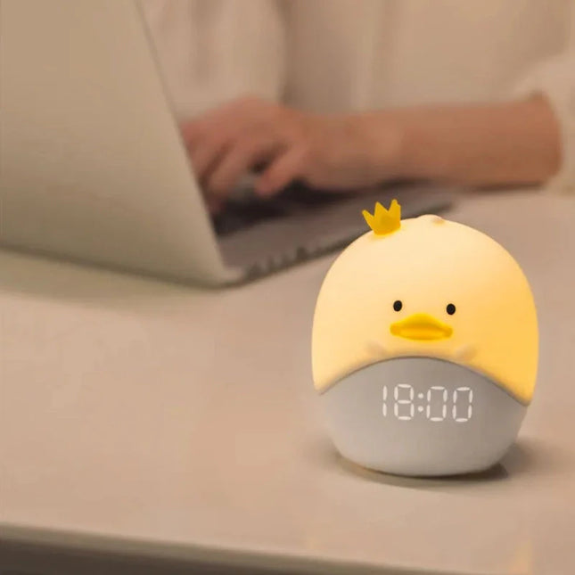 Uroczy budzik królik dla nastolatków