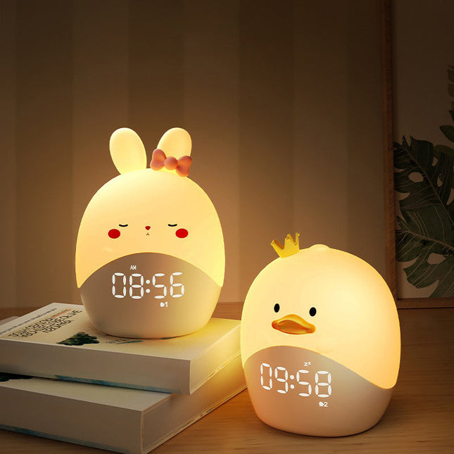 Uroczy budzik królik dla nastolatków