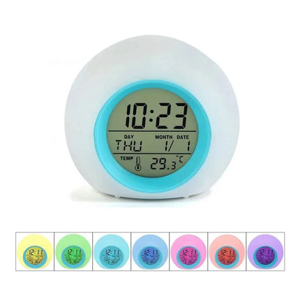 Nowoczesny budzik cyfrowy dla nastolatków