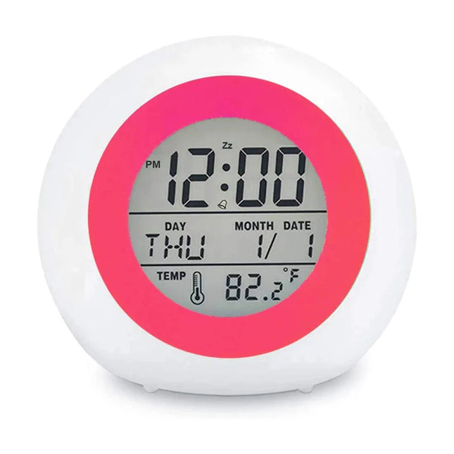 Nowoczesny budzik cyfrowy dla nastolatków