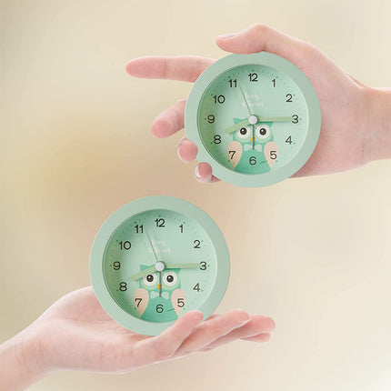 Analogowy budzik dla dzieci z misiem