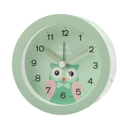 Analogowy budzik dla dzieci z misiem