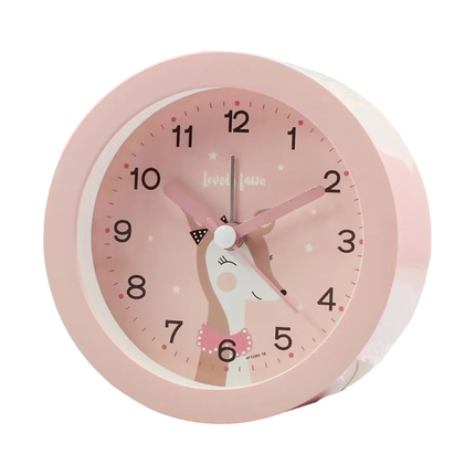 Analogowy budzik dla dzieci z misiem