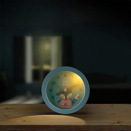 Analogowy budzik dla dzieci z misiem