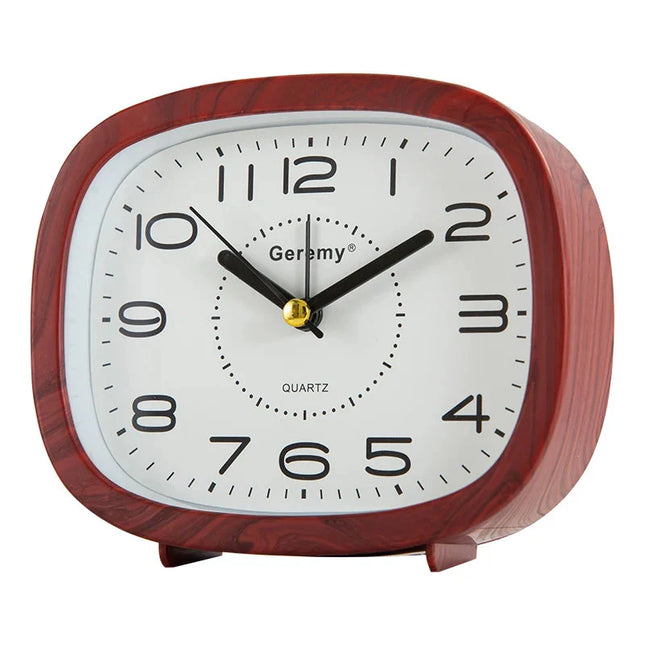 Analogowy budzik z dużymi cyframi