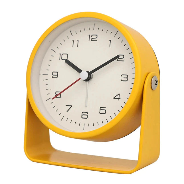 Cichy budzik analogowy bez tykania