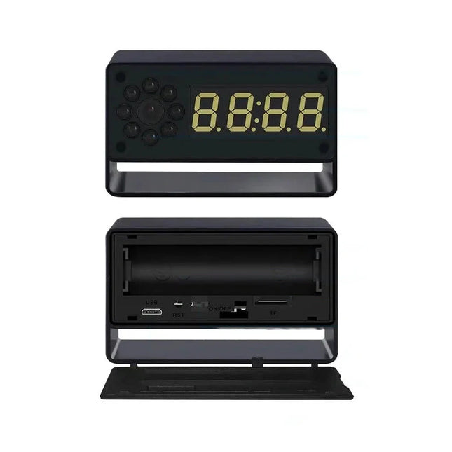 Budzik z ukrytą kamerą Full HD