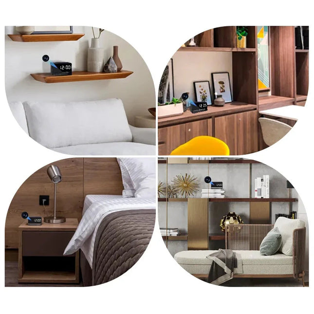 Budzik z ukrytą kamerą Full HD